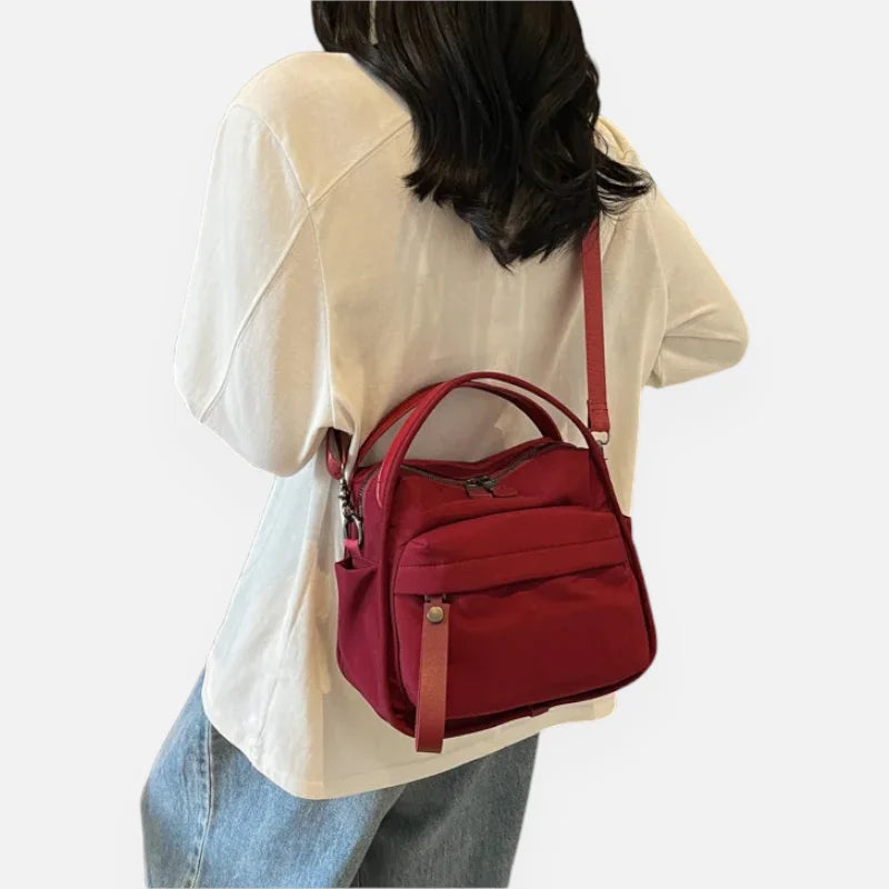 Léa | Lightweight Nylon Shoulder Bag