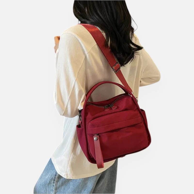 Léa | Lightweight Nylon Shoulder Bag