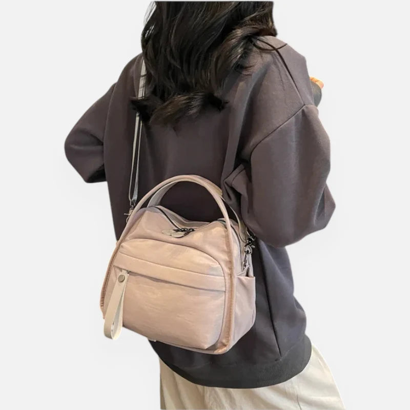 Léa | Lightweight Nylon Shoulder Bag