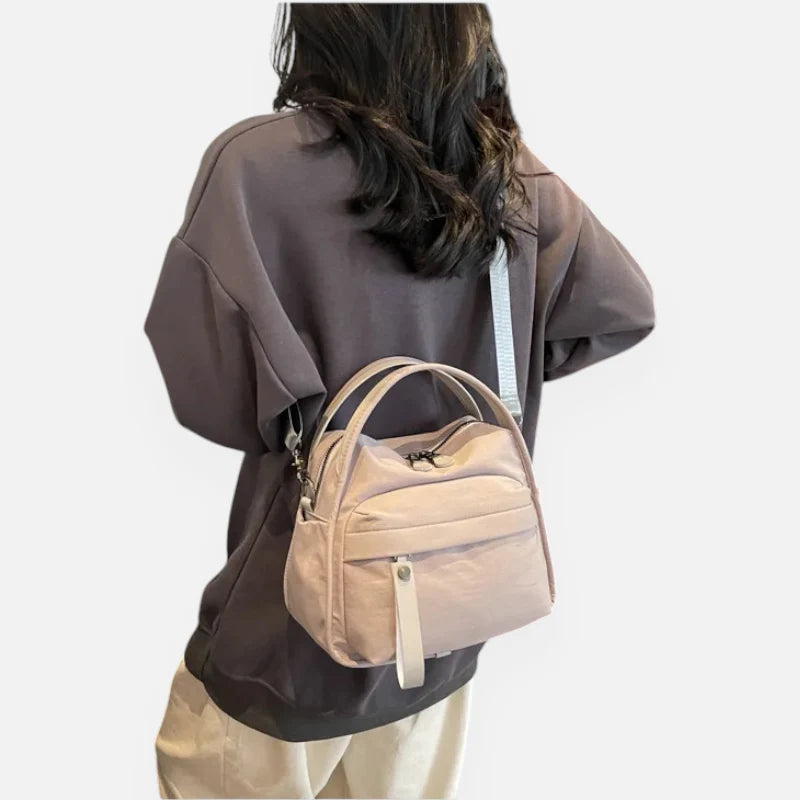 Léa | Lightweight Nylon Shoulder Bag