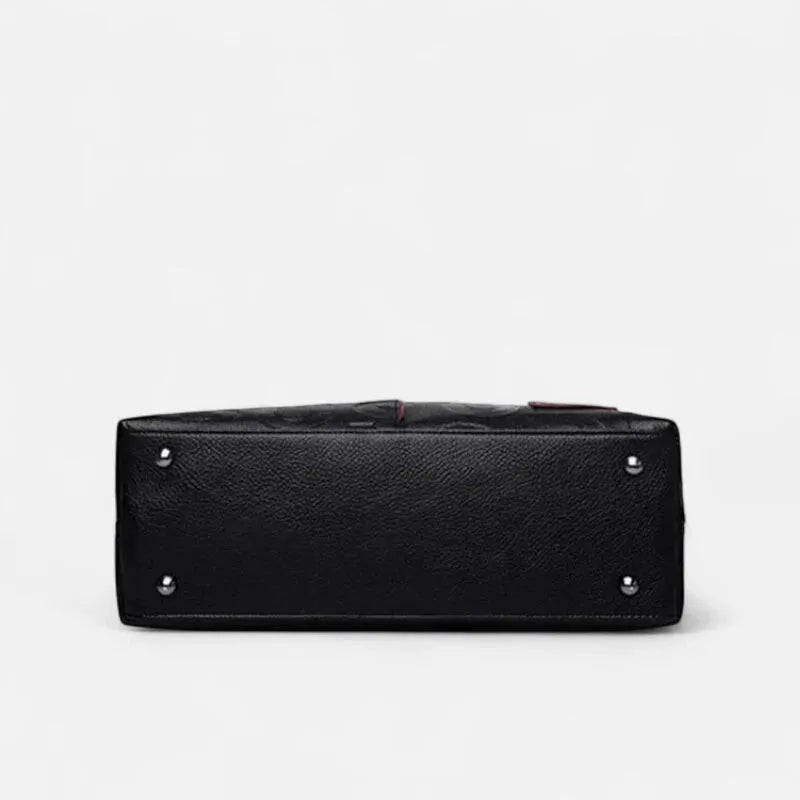 Chiara | Two-Tone Textured Shoulder Bag
