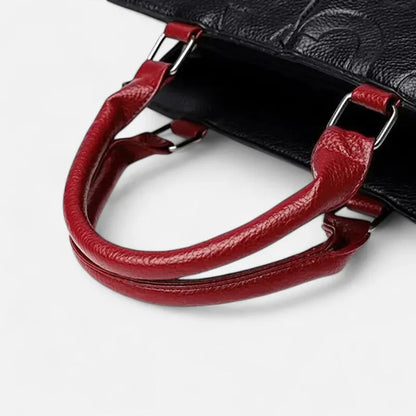 Chiara | Two-Tone Textured Shoulder Bag