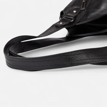 Léonie | Large Retro Multi-Pocket Shoulder Bag