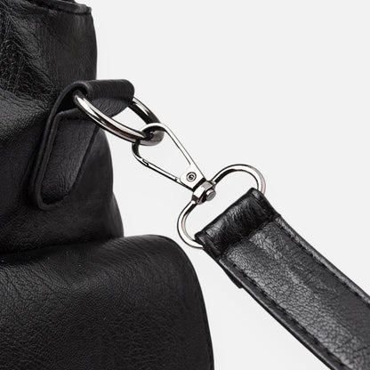 Léonie | Large Retro Multi-Pocket Shoulder Bag