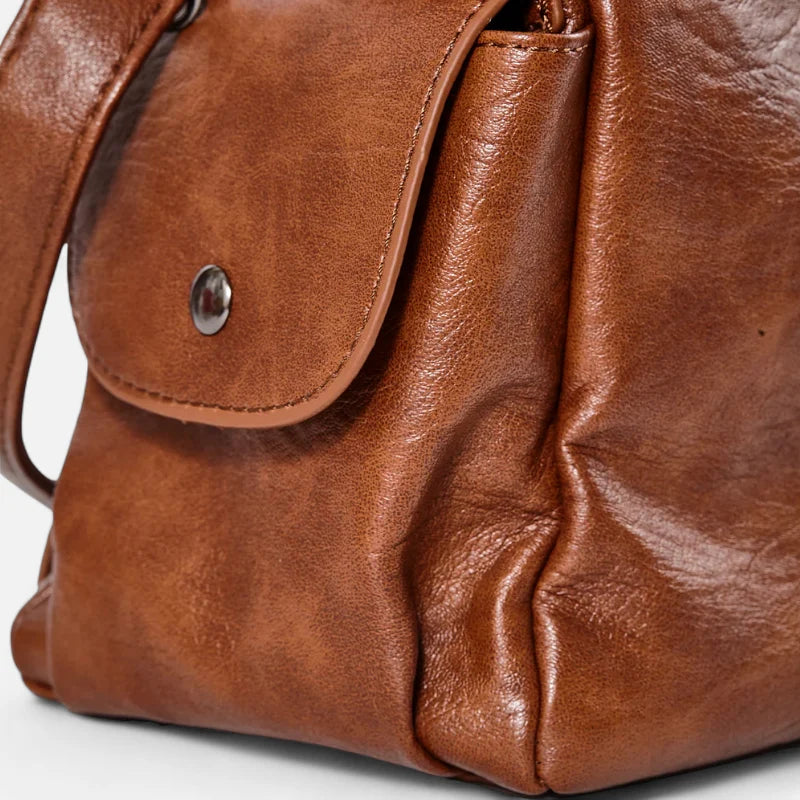 Léonie | Large Retro Multi-Pocket Shoulder Bag